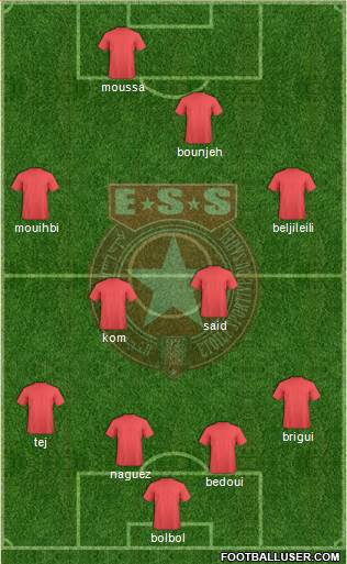 Etoile Sportive du Sahel Formation 2014