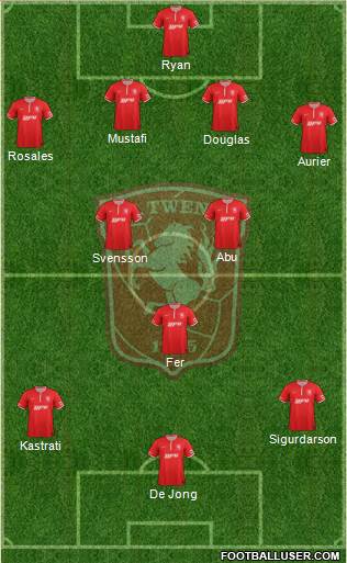 FC Twente Formation 2014