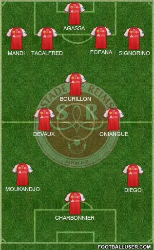 Stade de Reims Formation 2014