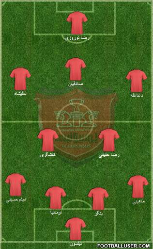 Persepolis Tehran Formation 2014