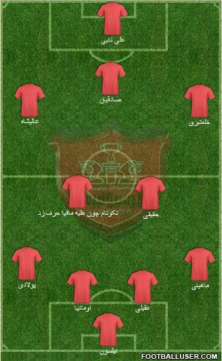 Persepolis Tehran Formation 2014