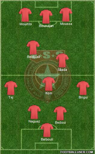 Etoile Sportive du Sahel Formation 2014