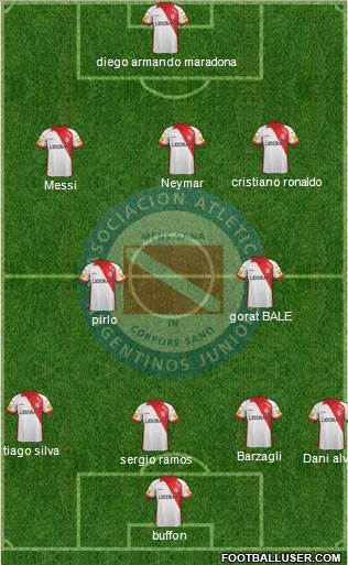 Argentinos Juniors Formation 2014