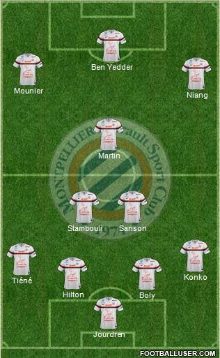 Montpellier Hérault Sport Club Formation 2014