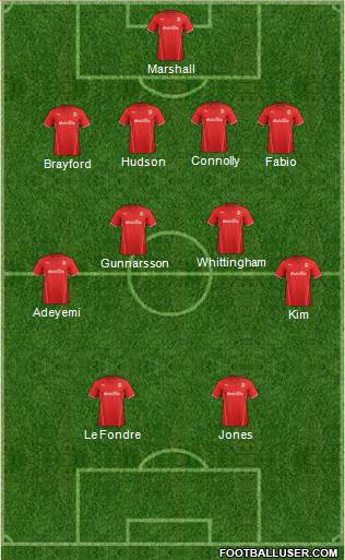 Cardiff City Formation 2014