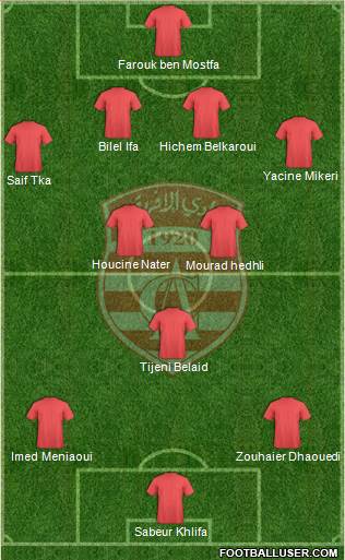 Club Africain Tunis Formation 2014