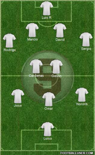 CD Saprissa Formation 2014