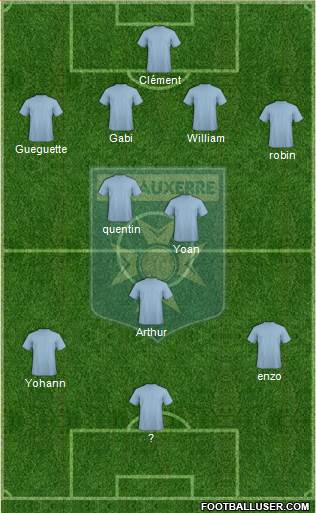 A.J. Auxerre Formation 2014