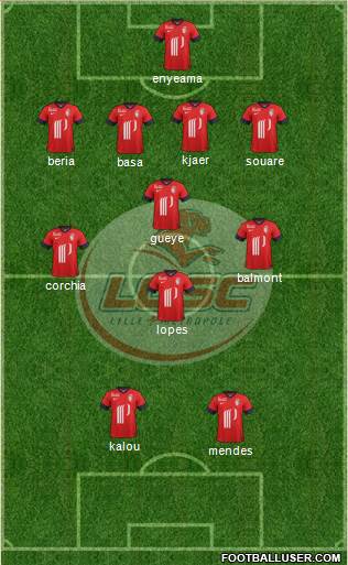 LOSC Lille Métropole Formation 2014