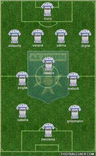 A.J. Auxerre Formation 2014