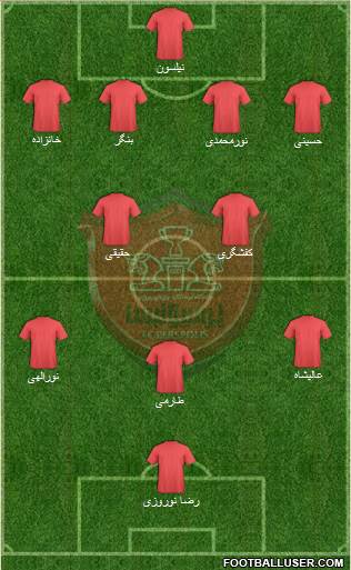 Persepolis Tehran Formation 2014