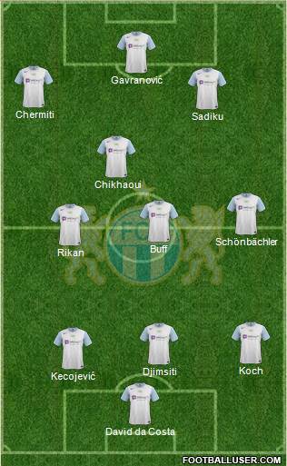 FC Zürich Formation 2014