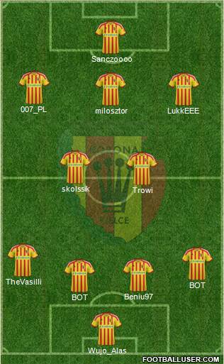 Korona Kielce Formation 2014