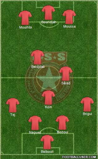 Etoile Sportive du Sahel Formation 2014