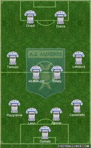 A.J. Auxerre Formation 2014