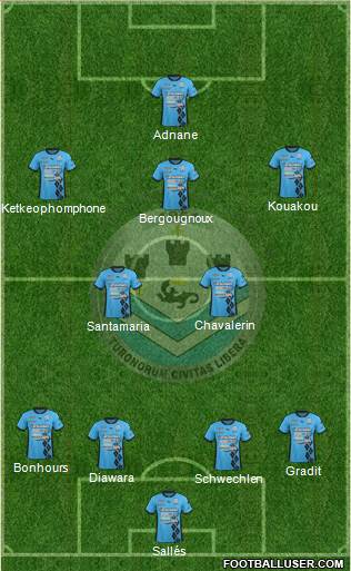 Tours Football Club Formation 2014