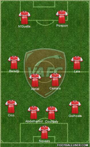 Valenciennes Football Club Formation 2014