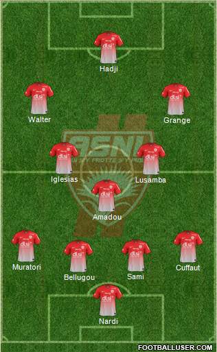 A.S. Nancy Lorraine Formation 2014