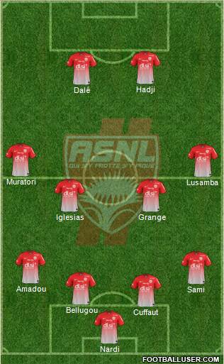 A.S. Nancy Lorraine Formation 2014