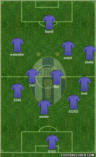 KF Tirana Formation 2014