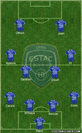 Esperance Sportive Troyes Aube Champagne Formation 2014