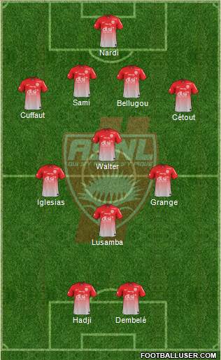 A.S. Nancy Lorraine Formation 2014