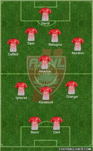 A.S. Nancy Lorraine Formation 2014