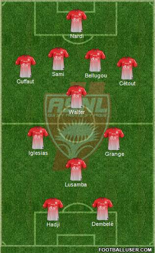 A.S. Nancy Lorraine Formation 2014