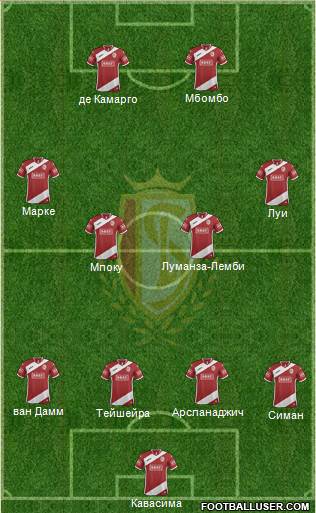 R Standard de Liège Formation 2014