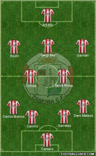 Zamora C.F. Formation 2014