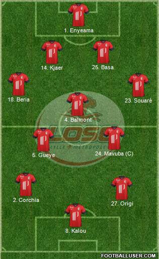 LOSC Lille Métropole Formation 2014