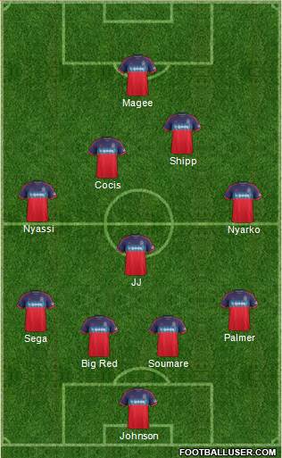 Chicago Fire Formation 2014