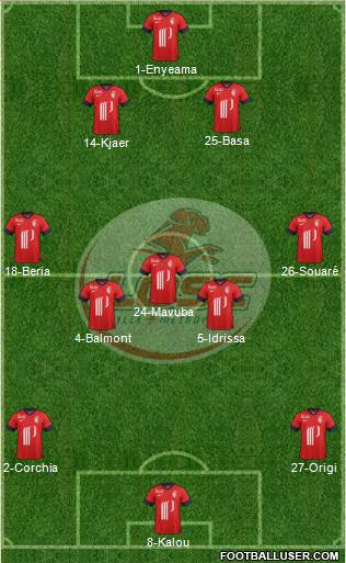 LOSC Lille Métropole Formation 2014