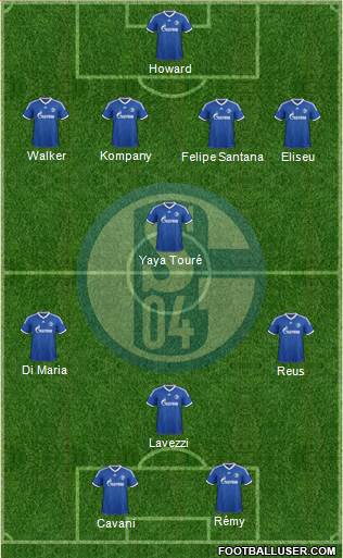 FC Schalke 04 Formation 2014