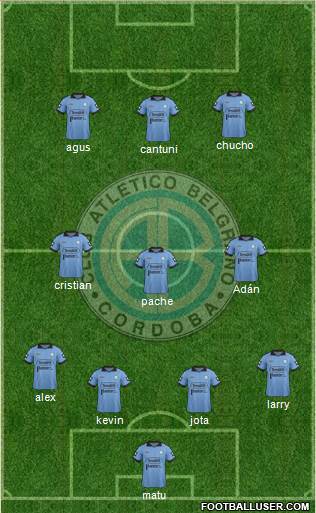 Belgrano de Córdoba Formation 2014