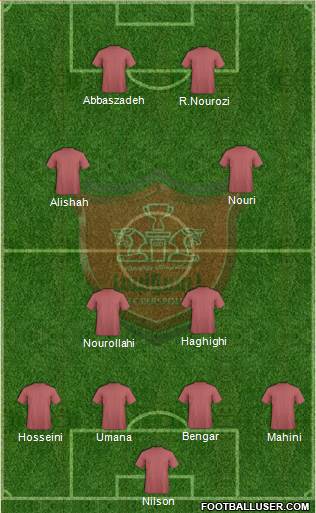 Persepolis Tehran Formation 2014