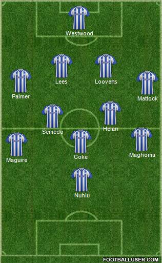 Sheffield Wednesday Formation 2014