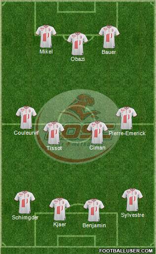 LOSC Lille Métropole Formation 2014