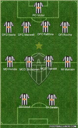 C Atlético Mineiro Formation 2014