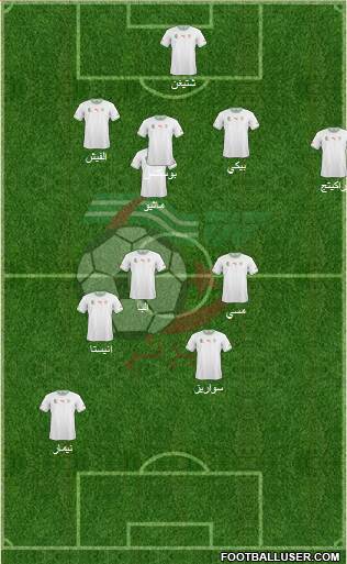 Algeria Formation 2014