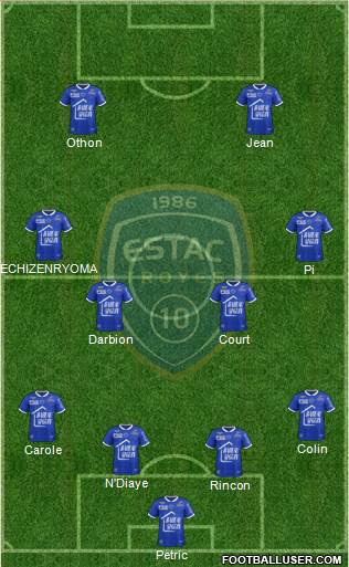 Esperance Sportive Troyes Aube Champagne Formation 2014