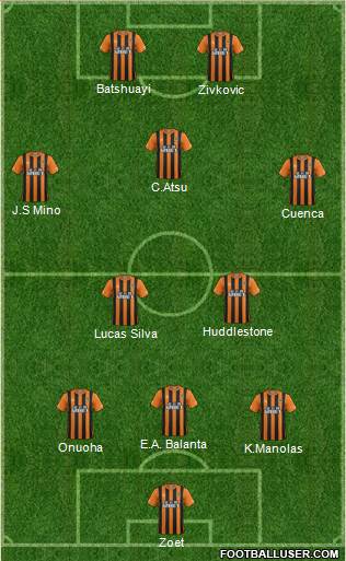 Hull City Formation 2014