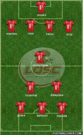 LOSC Lille Métropole Formation 2014