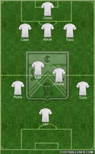 Ferro Carril Oeste Formation 2014