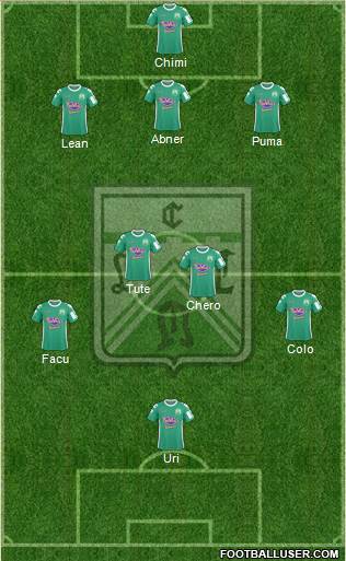 Ferro Carril Oeste Formation 2014