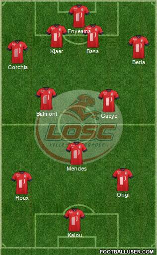 LOSC Lille Métropole Formation 2014