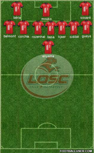 LOSC Lille Métropole Formation 2014