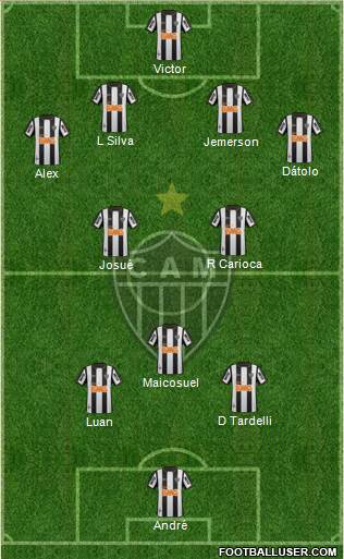 C Atlético Mineiro Formation 2014