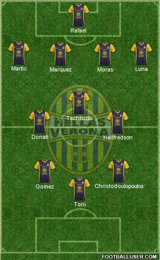 Hellas Verona Formation 2014