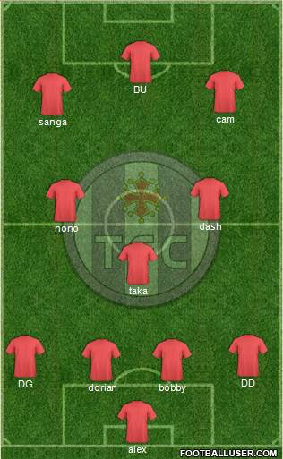 Toulouse Football Club Formation 2014